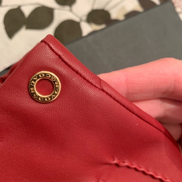 ⛔️SOLD⛔️Authentic Coach leather wool lined Glove - Picture 8 of 8